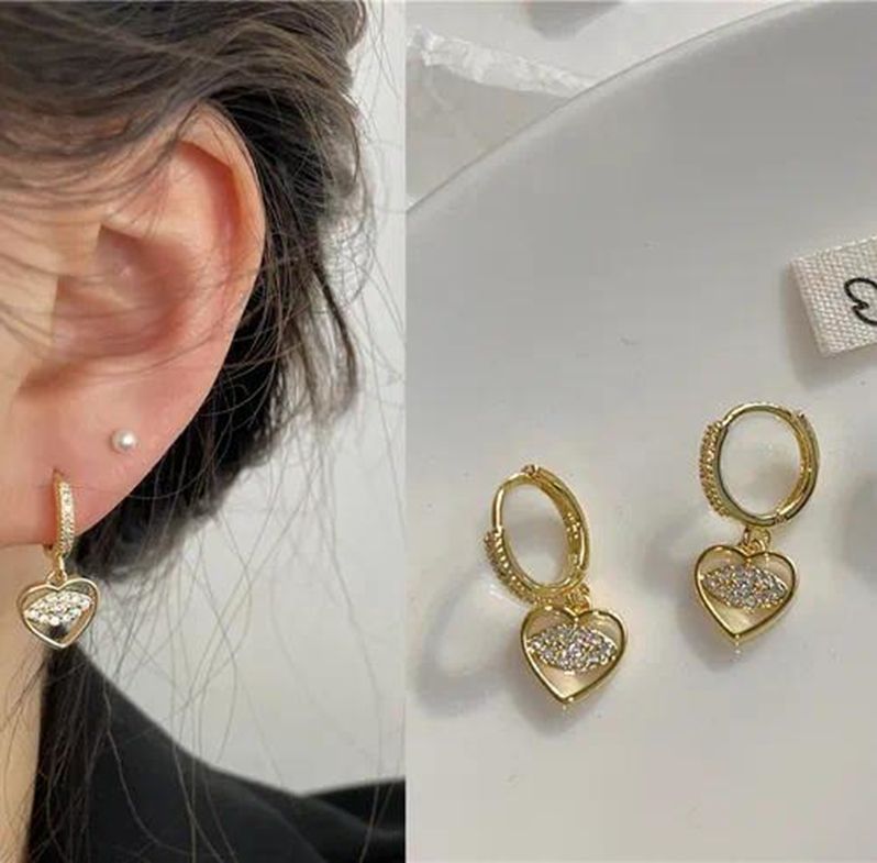 New Love Eyes Earring - Romantic Valentine's Jewelry