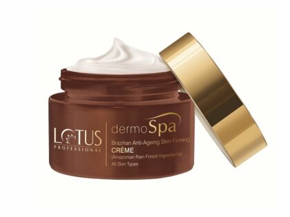 Lotus Professional Dermo Spa Brazilian Anti Ageing Skin Firming Creme with SPF20, 50g