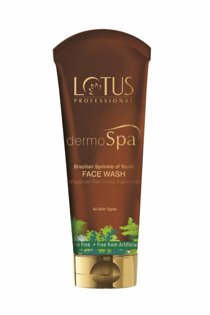 Lotus Professional Dermo Spa Brazilian Sprinkle Of Youth Anti Ageing Face Wash, 80g