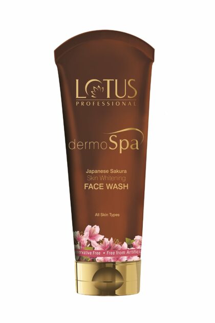 Lotus Professional Dermo Spa Japanese Sakura Skin Whitening Face Wash (80 g)