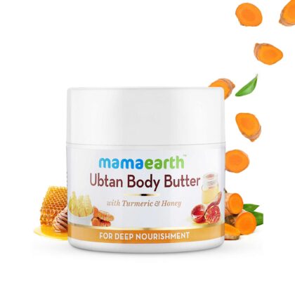 Ubtan Body Butter, For Dry Skin, With Turmeric & Honey, For Deep Nourishment – 200g