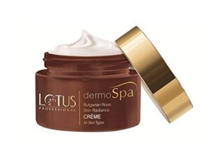 Lotus Professional Dermo Spa Bulgarian Rose Skin Radiance Creme with SPF20, 50g